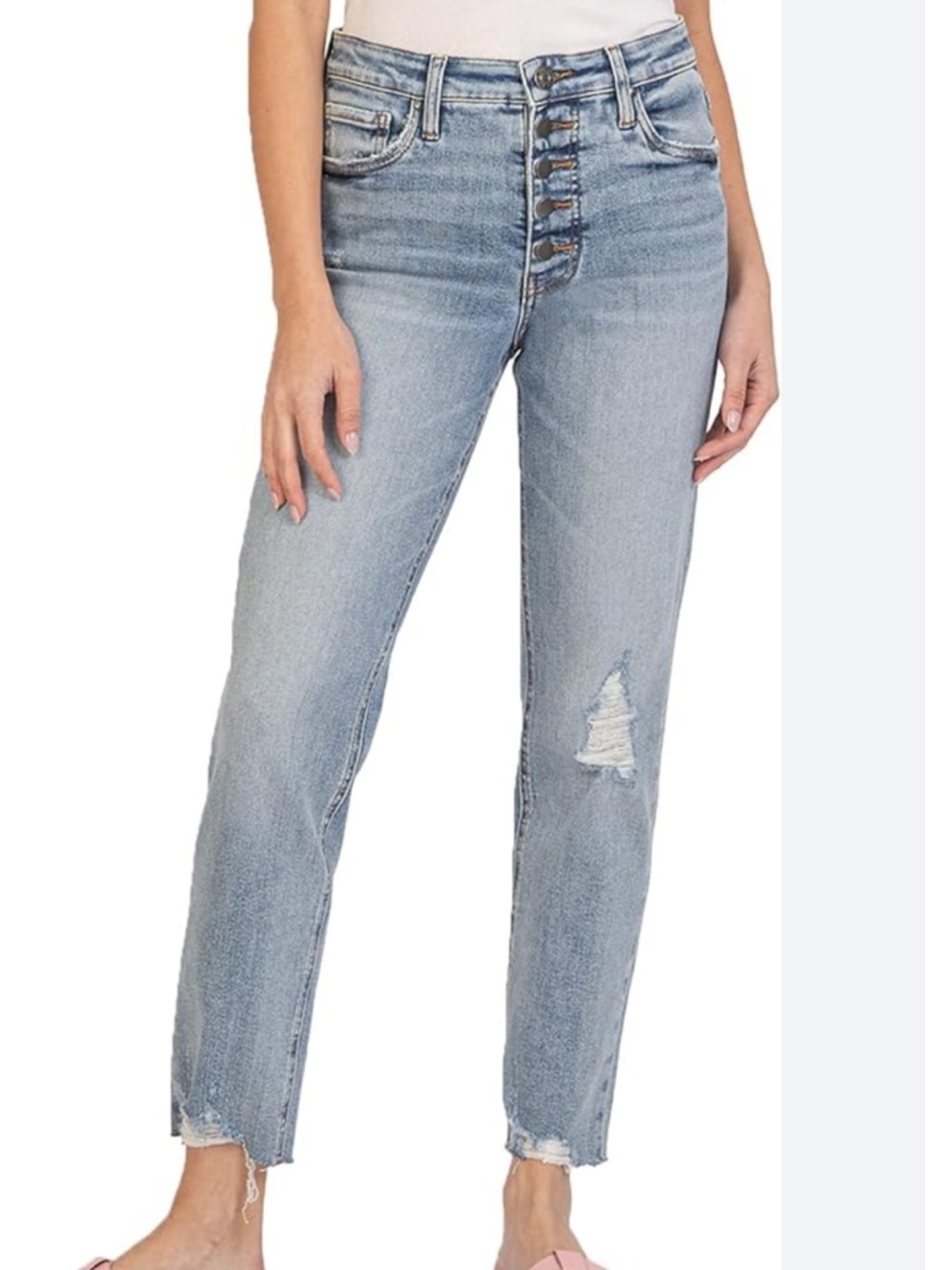 KUT from the Kloth Rachael High-Rise Fab AB Jeans